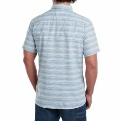 KUHL Persuadr Short Sleeve - Men's 15 KUHL Persuadr Short Sleeve - Men's -Climbing Accessories Outlet Shop 7428 persuadr ss brisk blue back pdp photo rsz 75816.1677019688