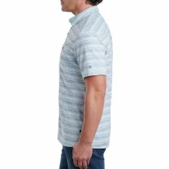 KUHL Persuadr Short Sleeve - Men's 14 KUHL Persuadr Short Sleeve - Men's -Climbing Accessories Outlet Shop 7428 persuadr ss brisk blue side pdp photo rsz 55335.1677019687