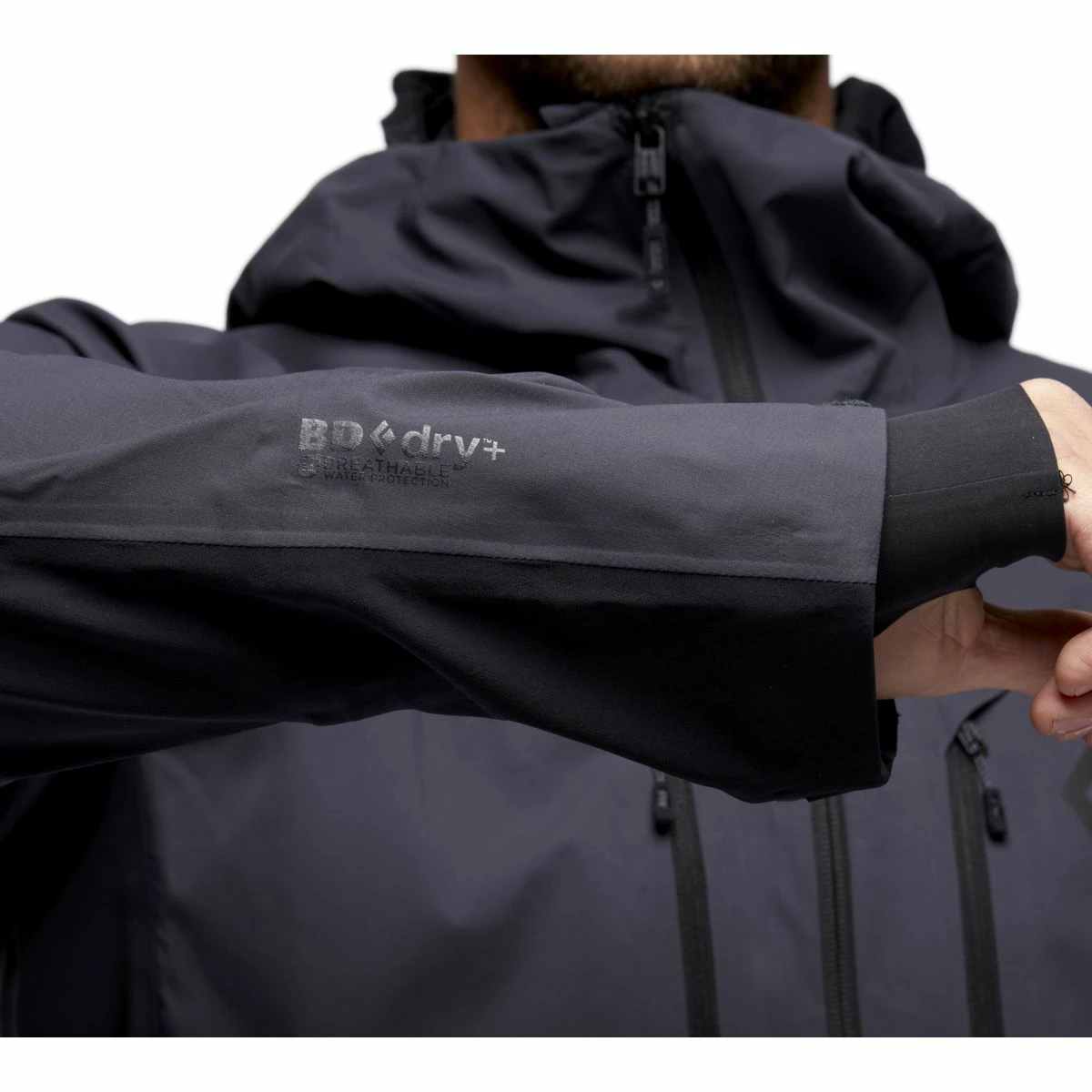 Black Diamond Dawn Patrol Hybrid Shell - Men's 15 Black Diamond Dawn Patrol Hybrid Shell - Men's - Image 15