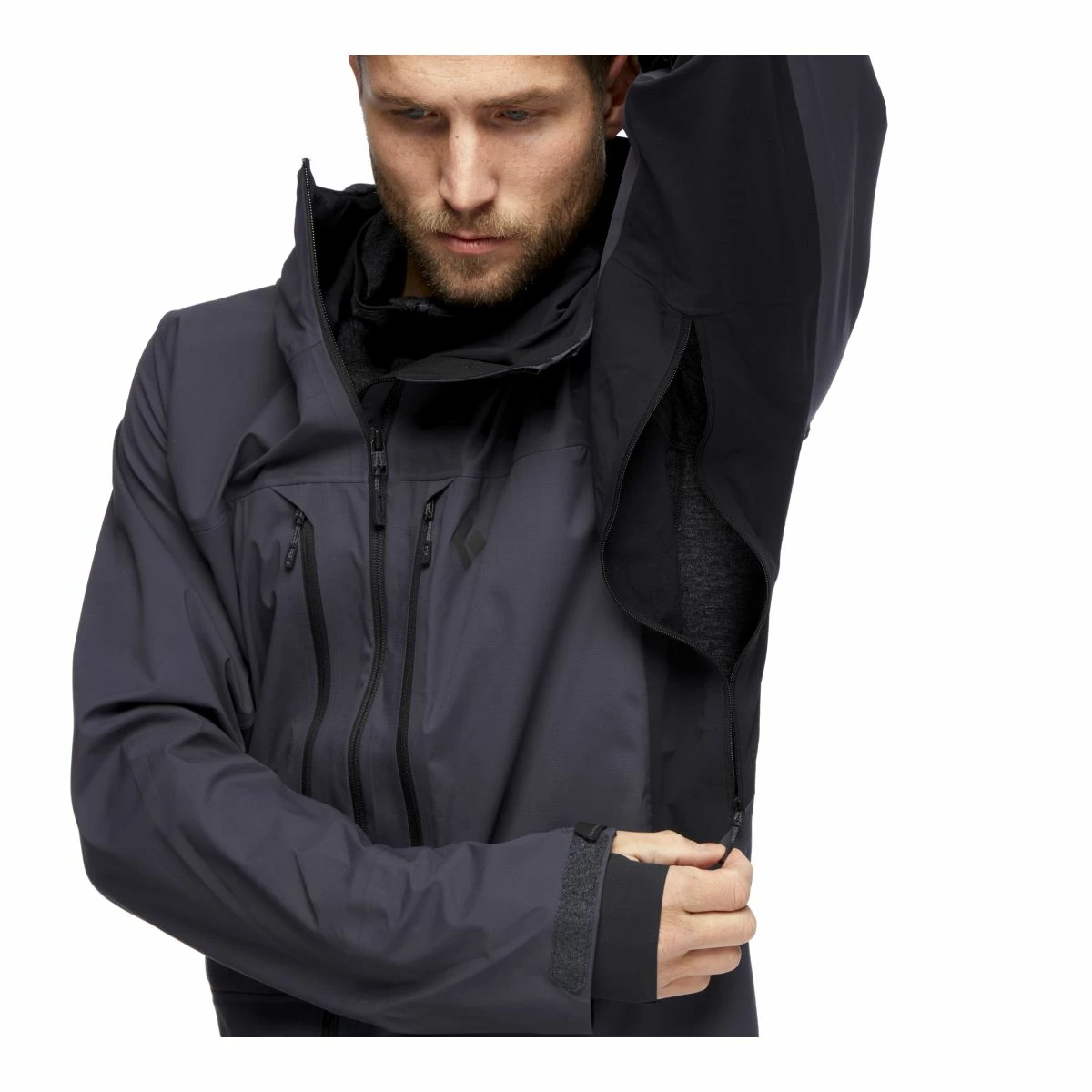 Black Diamond Dawn Patrol Hybrid Shell - Men's 14 Black Diamond Dawn Patrol Hybrid Shell - Men's - Image 14