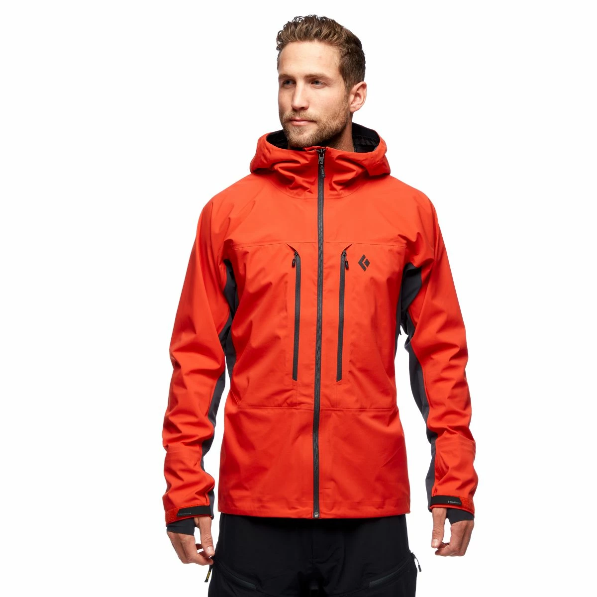 Black Diamond Dawn Patrol Hybrid Shell - Men's 2 Black Diamond Dawn Patrol Hybrid Shell - Men's - Image 2