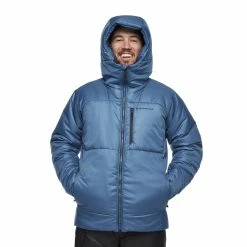 Black Diamond Belay Parka - Men's 11 Black Diamond Belay Parka - Men's -Climbing Accessories Outlet Shop 746100 4002 mbelayparka astralblue om front2 06214.1626822904