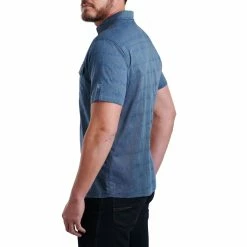 KUHL Thrive Short Sleeve - Men's 10 KUHL Thrive Short Sleeve - Men's -Climbing Accessories Outlet Shop 7462 thrive ss blue cove side pdp photo rsz 86196.1677020085