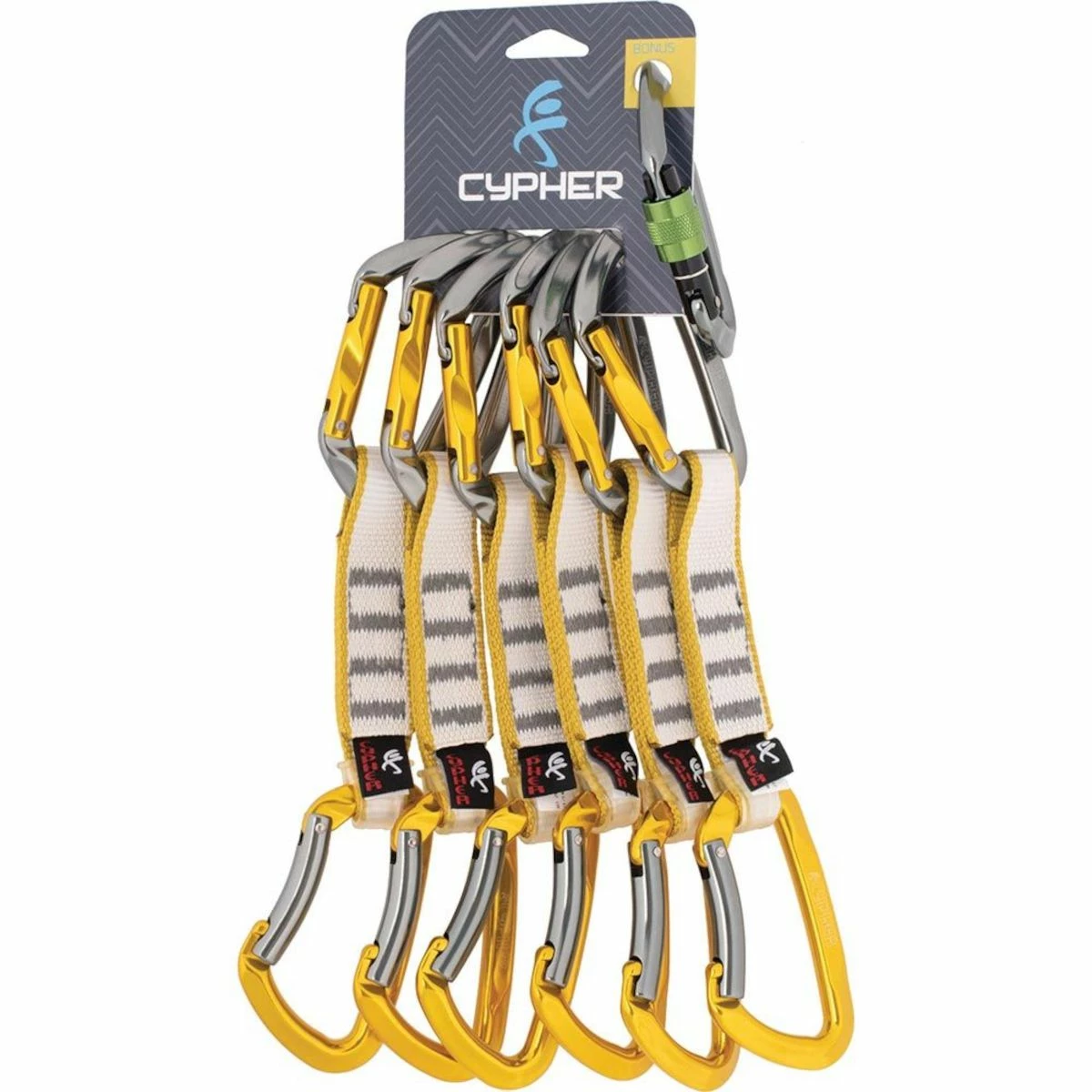 Cypher Vesta Sport Quickdraw - 12cm - 6 Pack 1 Cypher Vesta Sport Quickdraw - 12cm - 6 Pack