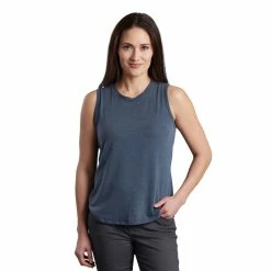 KUHL Konstance Tank - Women's 11 KUHL Konstance Tank - Women's -Climbing Accessories Outlet Shop 8477 konstance tank metalblue front pdp photo rsz 85778.1677021654