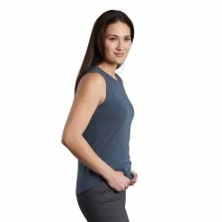 KUHL Konstance Tank - Women's 16 KUHL Konstance Tank - Women's -Climbing Accessories Outlet Shop 8477 konstance tank metalblue side pdp photo rsz 37549.1677021654