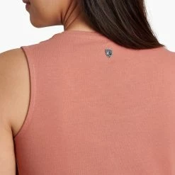 KUHL Bravada Tank - Women's (Spring 2022) 24 KUHL Bravada Tank - Women's (Spring 2022) -Climbing Accessories Outlet Shop 8487 Bravada Tank Tuscany Detail 1 rsz 37958.1652727060