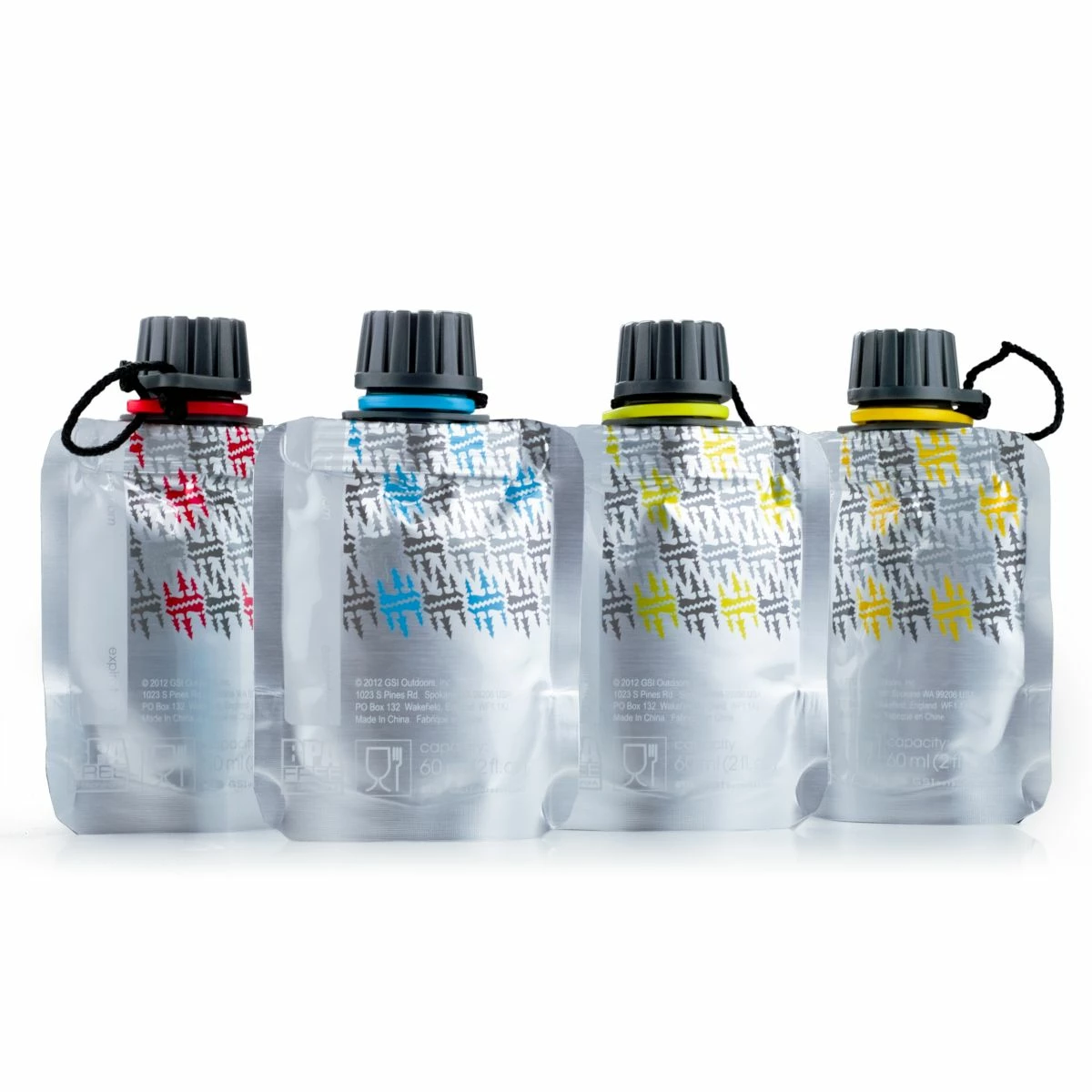 GSI Outdoors Soft Sided Condiment Bottle Set 2 GSI Outdoors Soft Sided Condiment Bottle Set - Image 2