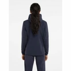 Arc'teryx Atom Hoody - Women's (Fall 2022) 15 Arc'teryx Atom Hoody - Women's (Fall 2022) -Climbing Accessories Outlet Shop Atom Hoody Black Sapphire Women s Back View rsz 52743.1663274398.1280.1280 84799.1674262449