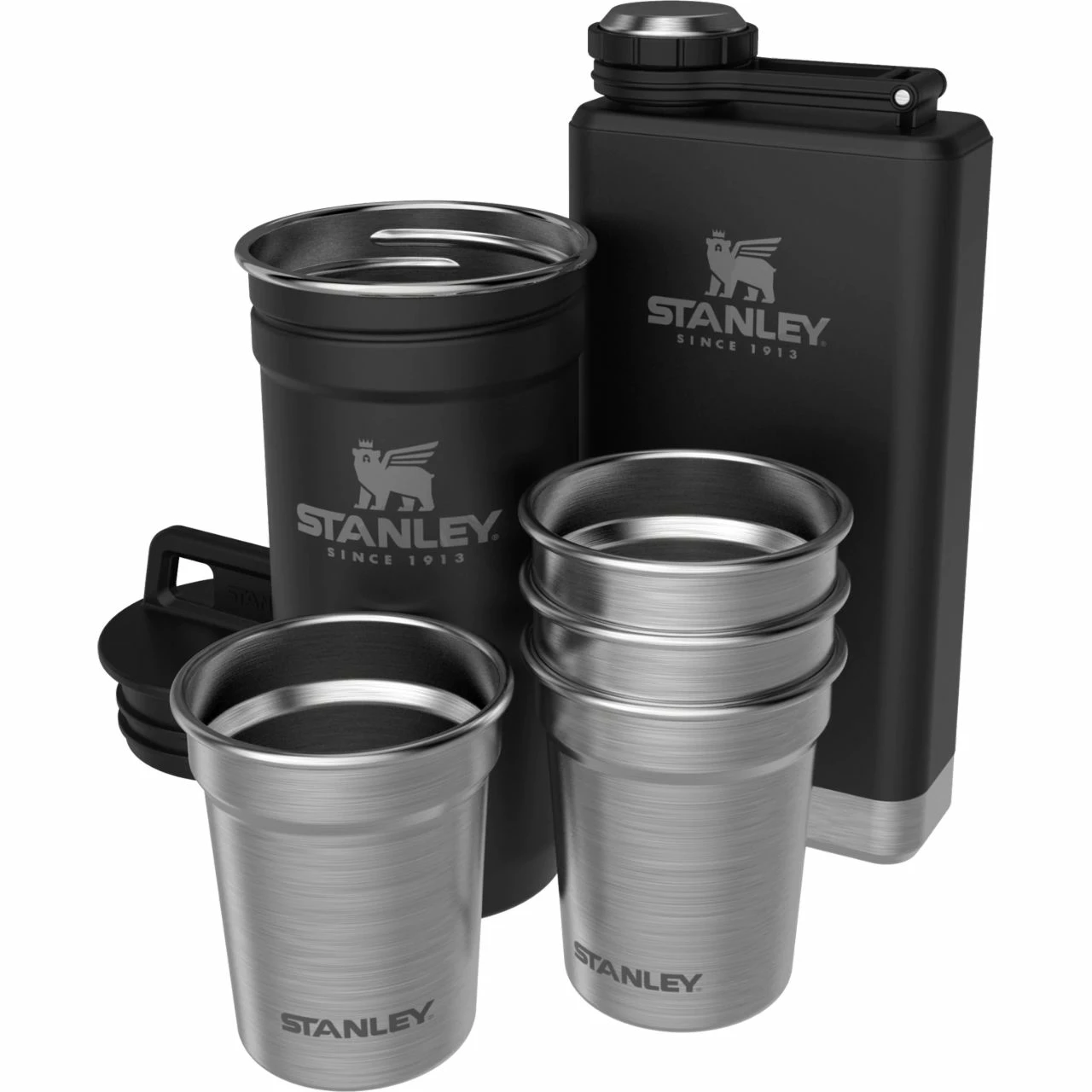 Stanley Adventure Pre-Party Shotglass + Flask Set 1 Stanley Adventure Pre-Party Shotglass + Flask Set
