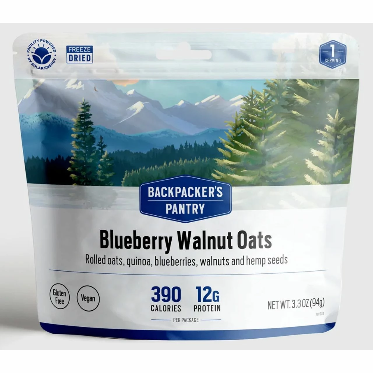 Backpacker's Pantry Blueberry Walnut Oats - 1 Serving 1 Backpacker's Pantry Blueberry Walnut Oats - 1 Serving