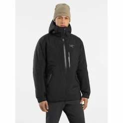 Arc'teryx Beta Insulated Jacket - Men's -Climbing Accessories Outlet Shop Beta Insulated Jacket Black Front View rsz 36021.1674859101