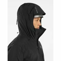 Arc'teryx Beta Insulated Jacket - Men's -Climbing Accessories Outlet Shop Beta Insulated Jacket Black Hood rsz 02790.1674859102