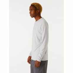 Arc'teryx Cormac Crew LS - Men's 8 Arc'teryx Cormac Crew LS - Men's -Climbing Accessories Outlet Shop Cormac Crew Neck Shirt LS Solitude Side View Left rsz 65231.1652383268