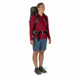 Osprey Eja 38 - Women's -Climbing Accessories Outlet Shop Eja 38L S22 OnBody1 CloudGrey rsz 98584.1675906985