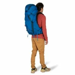 Osprey Exos 38 - Men's -Climbing Accessories Outlet Shop Exos 38L S22 OnBody2 BlueRibbon rsz 92422.1675907331