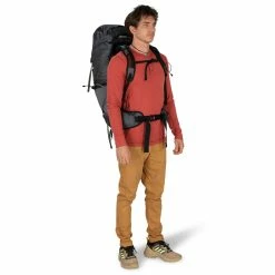 Osprey Exos 48 - Men's -Climbing Accessories Outlet Shop Exos 48L S22 OnBody1 TungstenGrey rsz 29373.1675821282