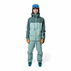 Flylow Kane Jacket - Men's -Climbing Accessories Outlet Shop F22 Kane Jacket ArameSage Smythe Bib Sage 1 1200x rsz 27133.1676332847