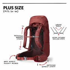 Gregory Kalmia 60 Plus - Women's -Climbing Accessories Outlet Shop GMP F21 Kalmia 60P info rsz 28093.1674843702