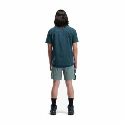 Topo Designs Global Shirt -Short Sleeve - Men's -Climbing Accessories Outlet Shop Global Shirt on model back RSZ 74870.1677189566