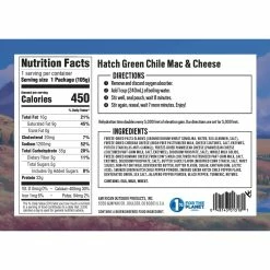 Backpacker's Pantry Hatch Green Chile Mac & Cheese - 1 Serving -Climbing Accessories Outlet Shop HatchMac CheesePDPNFP 1800x1800 rsz 62567.1657050964