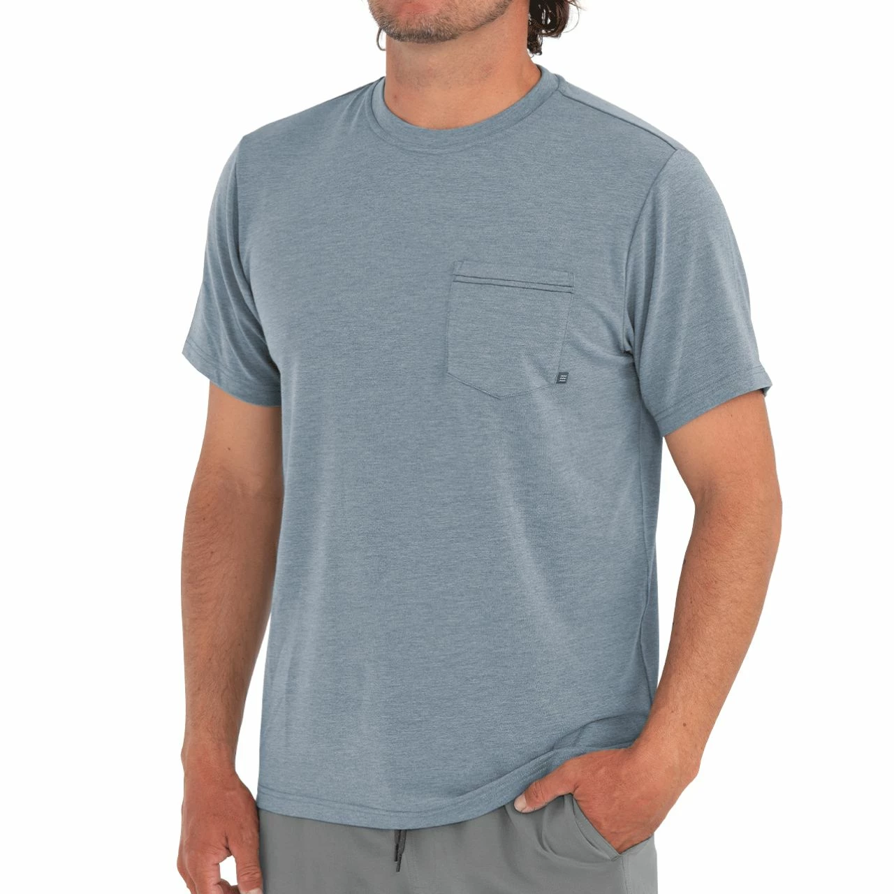Free Fly Bamboo Flex Pocket Tee - Men's 1 Free Fly Bamboo Flex Pocket Tee - Men's