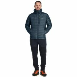 Rab Microlight Alpine Jacket - Men's -Climbing Accessories Outlet Shop Microlight Alpine Jacket OrionBlue QDB 12 ORB DETAIL6 rsz 99434.1664429061