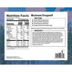 Backpacker's Pantry Mushroom Stroganoff 5 Backpacker's Pantry Mushroom Stroganoff -Climbing Accessories Outlet Shop MushroomStroganoff 1800x1800 rsz 43892.1657049472