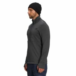 The North Face Tagen 1/4 Zip Fleece - Men's (Fall 2022) -Climbing Accessories Outlet Shop NF0A5GH2 0C5 model34 rsz 29917.1676497941