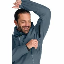 Rab Namche GTX Jacket - Men's 27 Rab Namche GTX Jacket - Men's -Climbing Accessories Outlet Shop Rab Namche GTX Jacket OrionBlue QWH 30 ORB DETAIL8 rsz 34009.1660238467