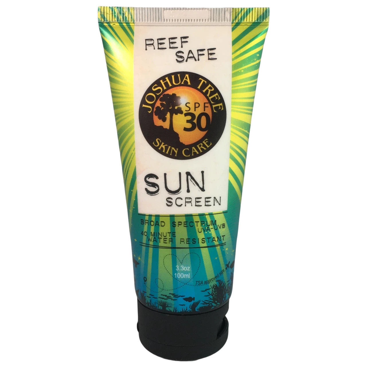 Joshua Tree Reef Safe SPF 30 - 3.3 Oz. Squeeze Tube 1 Joshua Tree Reef Safe SPF 30 - 3.3 Oz. Squeeze Tube