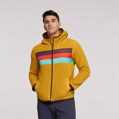 Cotopaxi Teca Fleece Hooded Full-Zip Jacket - Men's -Climbing Accessories Outlet Shop S23MTecaFleeceHoodedFull ZipJacketLumberjack 2 1200x 15081.1674250800