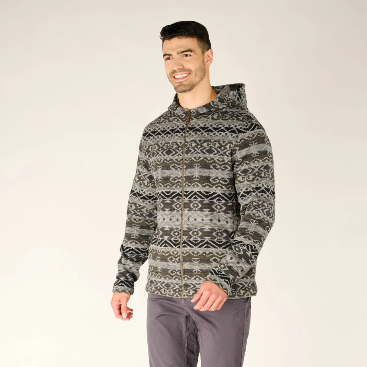 Sherpa Bhutan Full Zip Hoodie - Men's 2 Sherpa Bhutan Full Zip Hoodie - Men's - Image 2