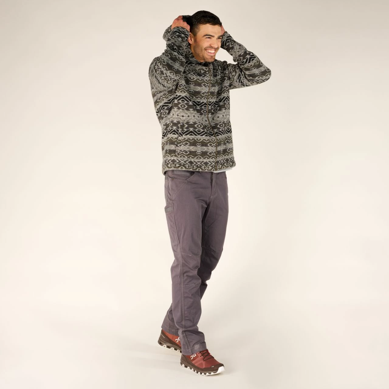 Sherpa Bhutan Full Zip Hoodie - Men's 9 Sherpa Bhutan Full Zip Hoodie - Men's - Image 9