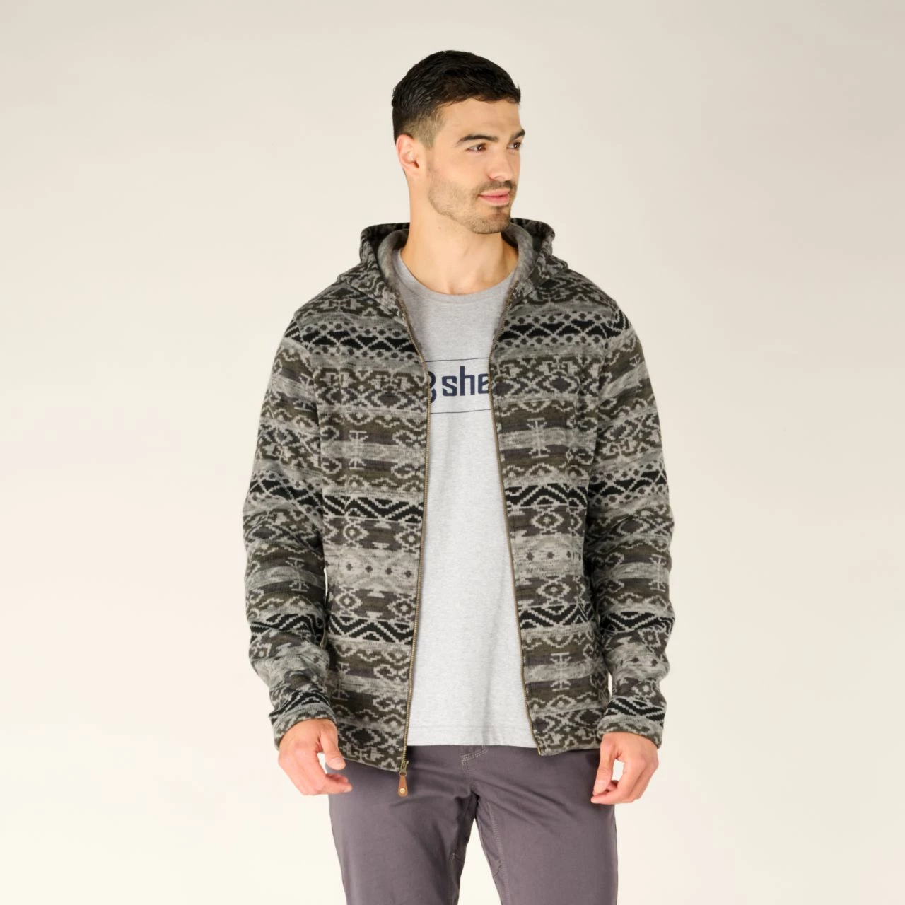 Sherpa Bhutan Full Zip Hoodie - Men's 4 Sherpa Bhutan Full Zip Hoodie - Men's - Image 4