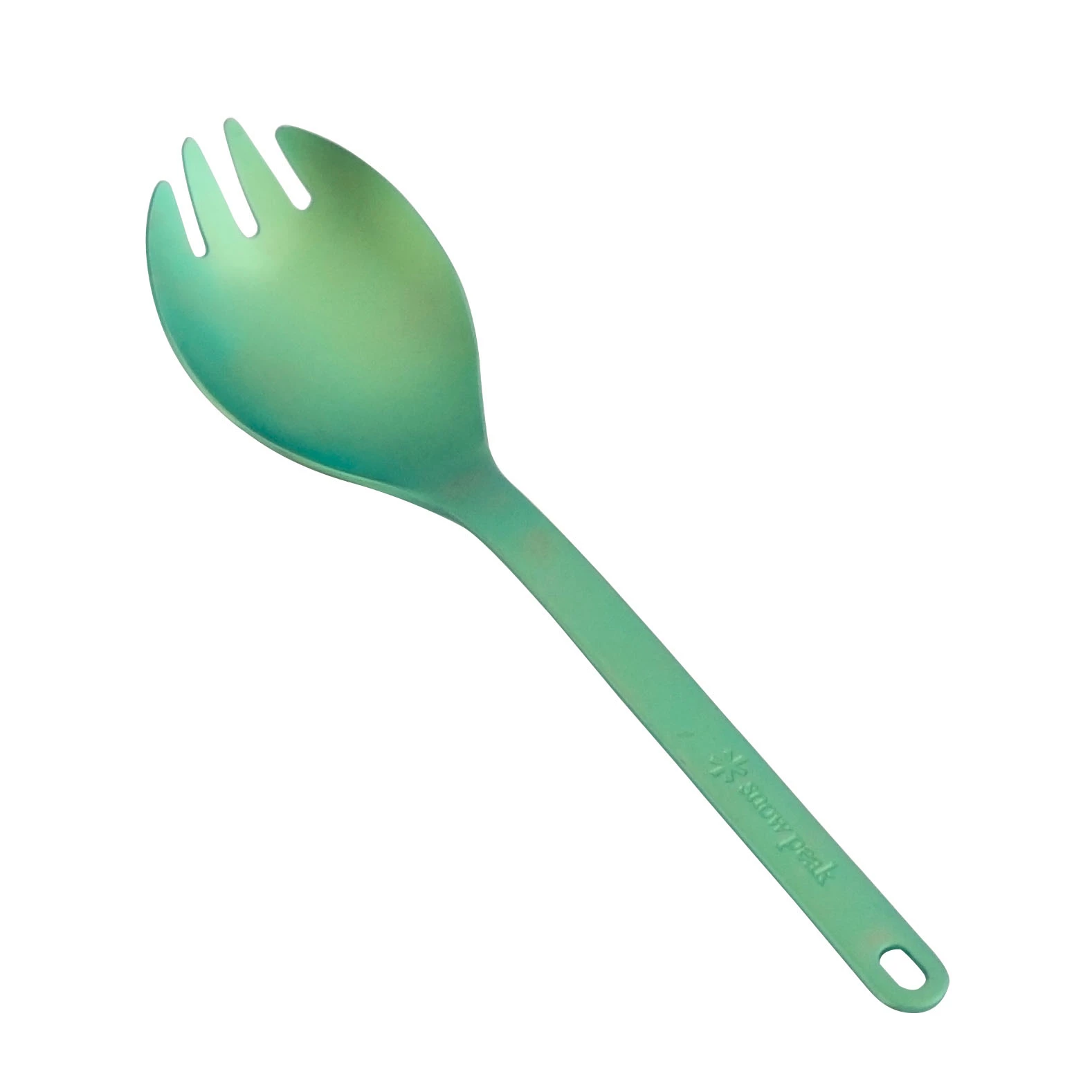 Snow Peak Colored Titanium Spork 2 Snow Peak Colored Titanium Spork - Image 2