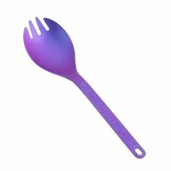 Snow Peak Colored Titanium Spork 5 Snow Peak Colored Titanium Spork -Climbing Accessories Outlet Shop SN911Purple 1 46273.1675370446