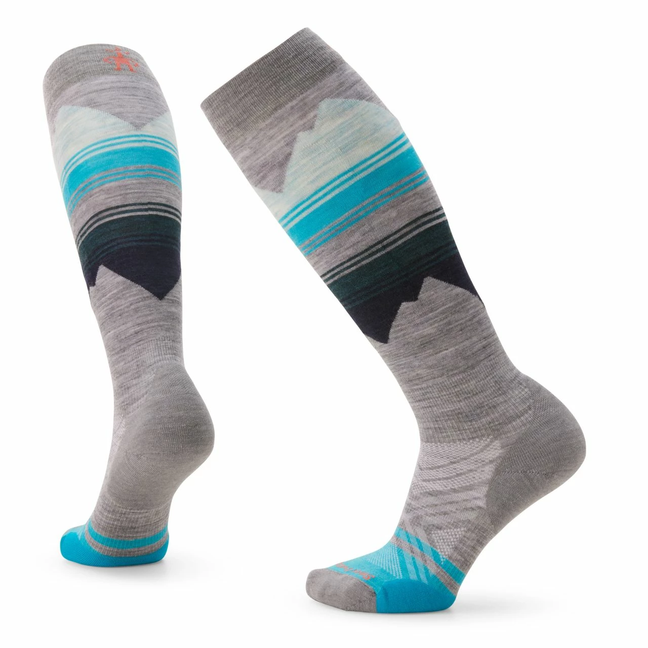 Smartwool Ski Targeted Cushion Pattern OTC Socks - Women's 2 Smartwool Ski Targeted Cushion Pattern OTC Socks - Women's - Image 2