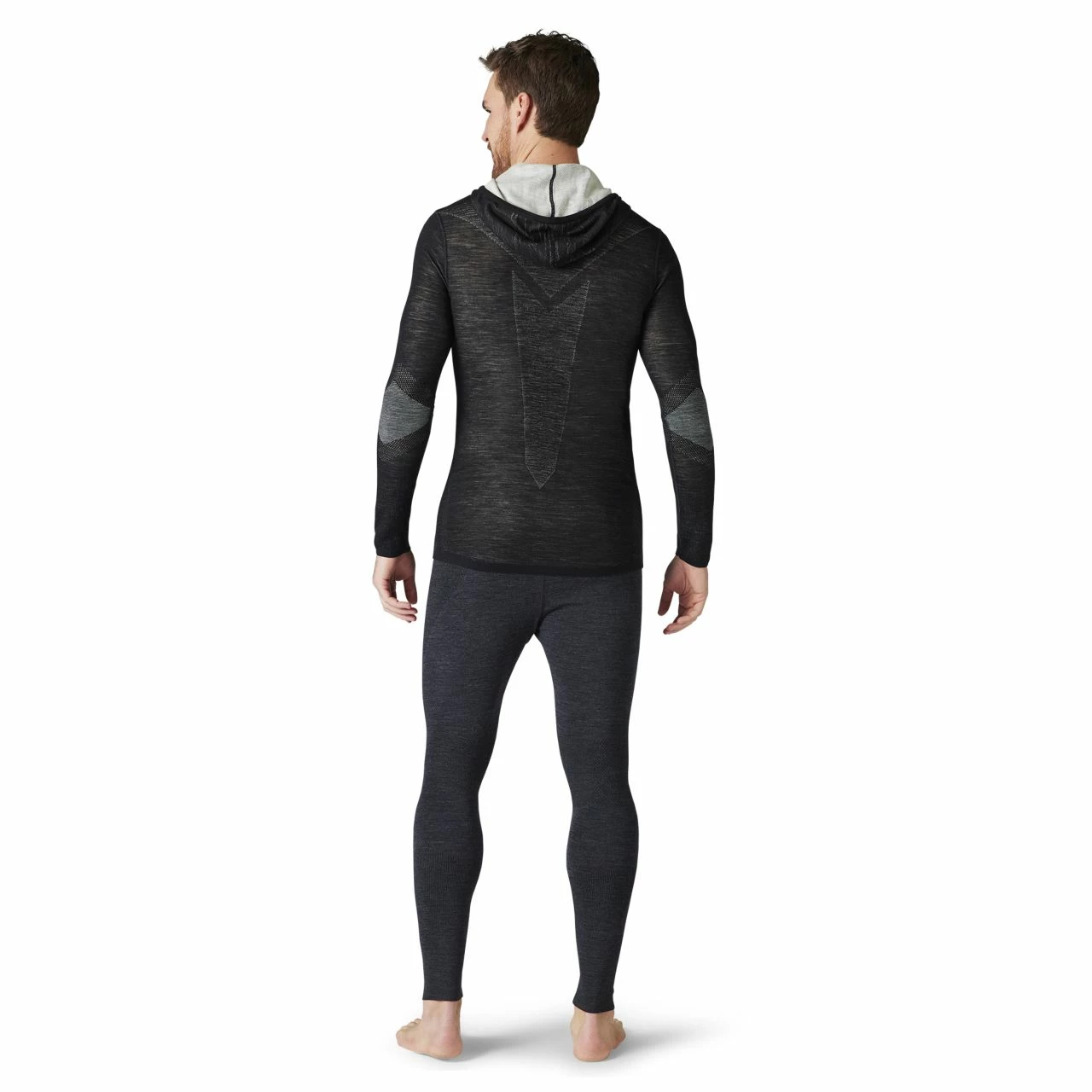 Smartwool Intraknit Thermal Merino Base Layer 1/2 Zip Hoodie - Men's 6 Smartwool Intraknit Thermal Merino Base Layer 1/2 Zip Hoodie - Men's - Image 6