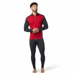 Smartwool Classic Thermal Merino Base Layer 1/4 Zip - Men's 17 Smartwool Classic Thermal Merino Base Layer 1/4 Zip - Men's -Climbing Accessories Outlet Shop SW016355J34 2 p rsz 31338.1661974649