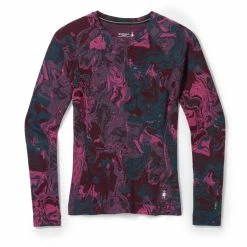 Smartwool Classic Thermal Merino Base Layer Pattern Crew - Women's