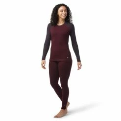 Smartwool Classic Thermal Merino Base Layer Pattern Crew - Women's 22 Smartwool Classic Thermal Merino Base Layer Pattern Crew - Women's -Climbing Accessories Outlet Shop SW016371K80 2 p rsz 39355.1661984968