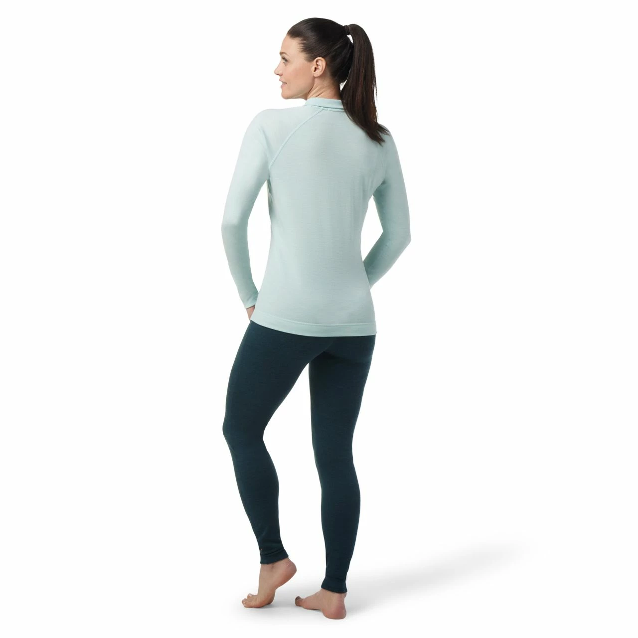 Smartwool Classic Thermal Merino Base Layer 1/4 Zip - Women's 11 Smartwool Classic Thermal Merino Base Layer 1/4 Zip - Women's - Image 11