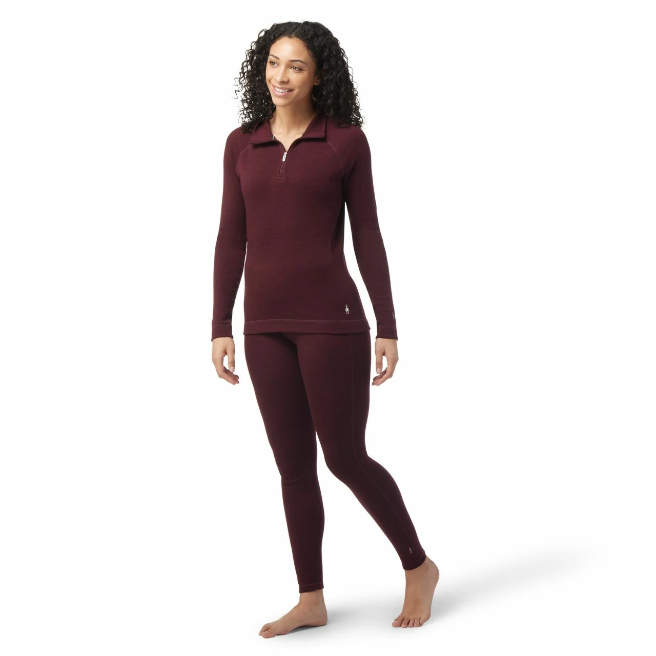 Smartwool Classic Thermal Merino Base Layer 1/4 Zip - Women's 7 Smartwool Classic Thermal Merino Base Layer 1/4 Zip - Women's - Image 7