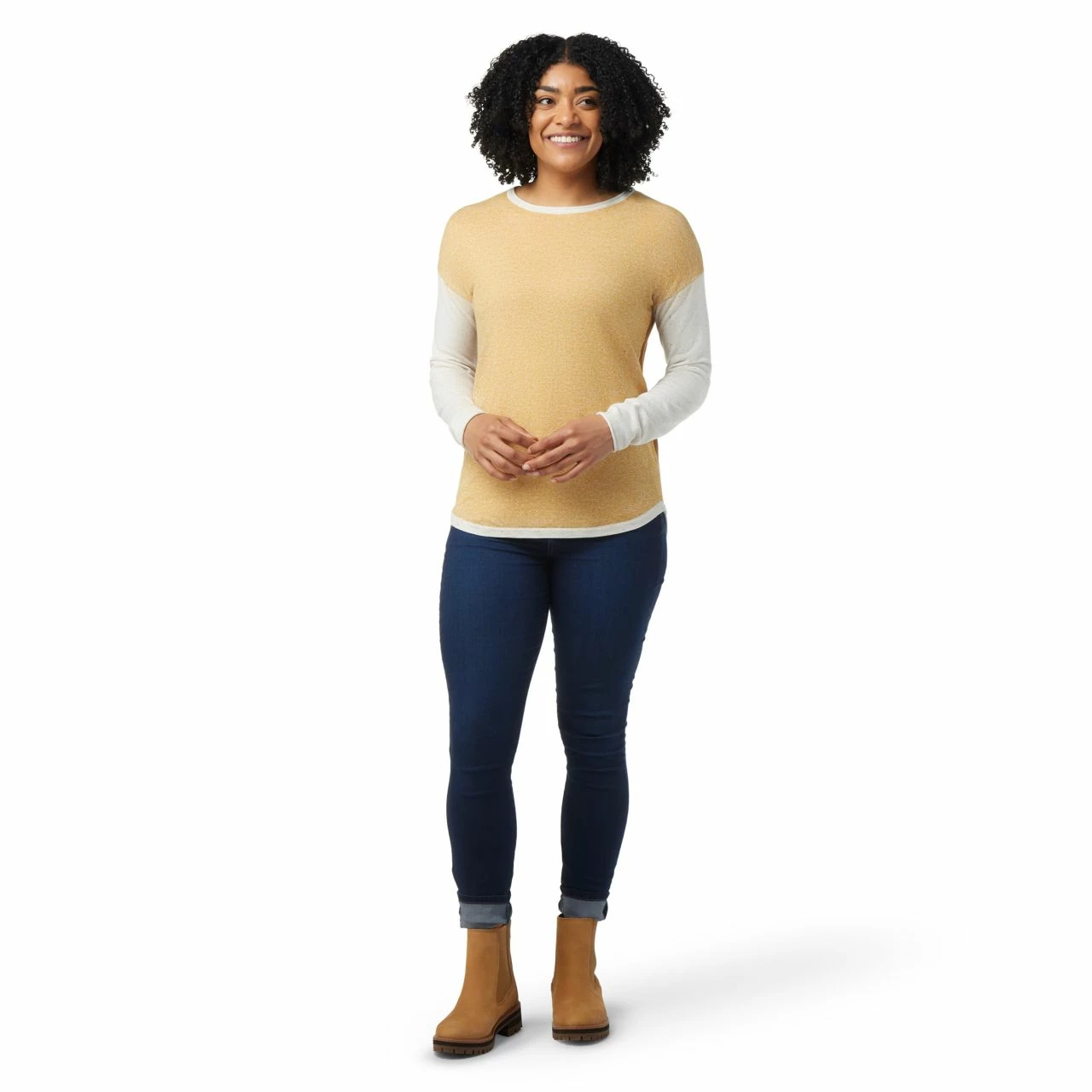 Smartwool Shadow Pine Colorblock Sweater - Women's (Fall 2022) 2 Smartwool Shadow Pine Colorblock Sweater - Women's (Fall 2022) - Image 2