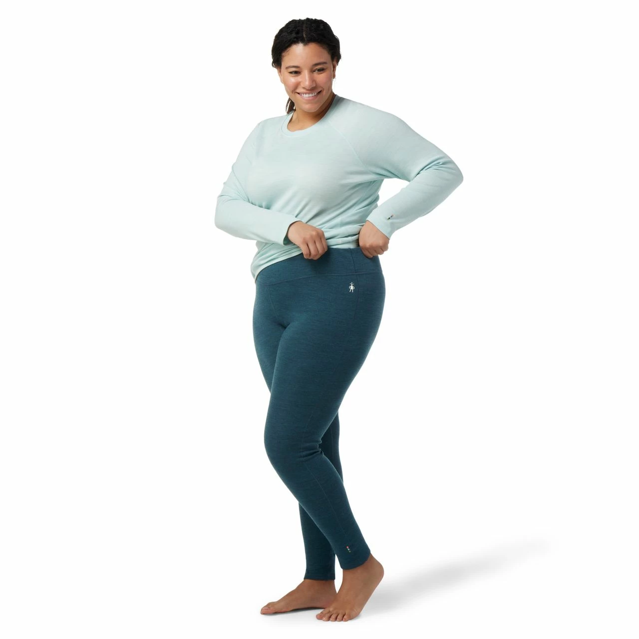 Smartwool Classic Thermal Merino Base Layer Bottom Plus - Women's 2 Smartwool Classic Thermal Merino Base Layer Bottom Plus - Women's - Image 2