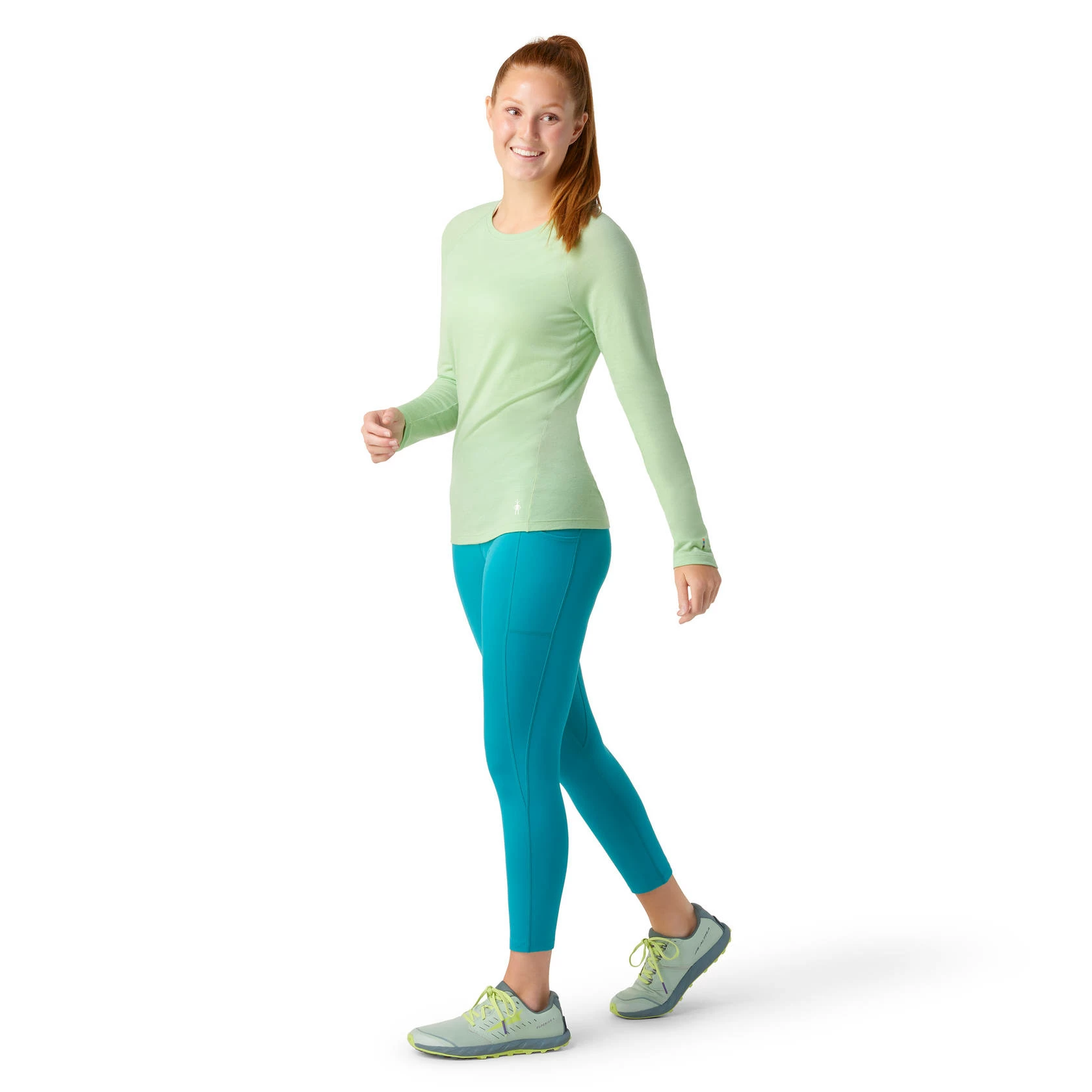 Smartwool Classic All-Season Merino Base Layer Long Sleeve - Women's 8 Smartwool Classic All-Season Merino Base Layer Long Sleeve - Women's - Image 8