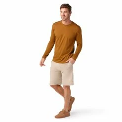 Smartwool Classic All-Season Merino Base Layer Long Sleeve - Men's -Climbing Accessories Outlet Shop SW016952L40 2 p rsz 84393.1672989508
