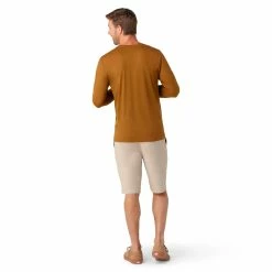 Smartwool Classic All-Season Merino Base Layer Long Sleeve - Men's -Climbing Accessories Outlet Shop SW016952L40 3 p rsz 30599.1672989508
