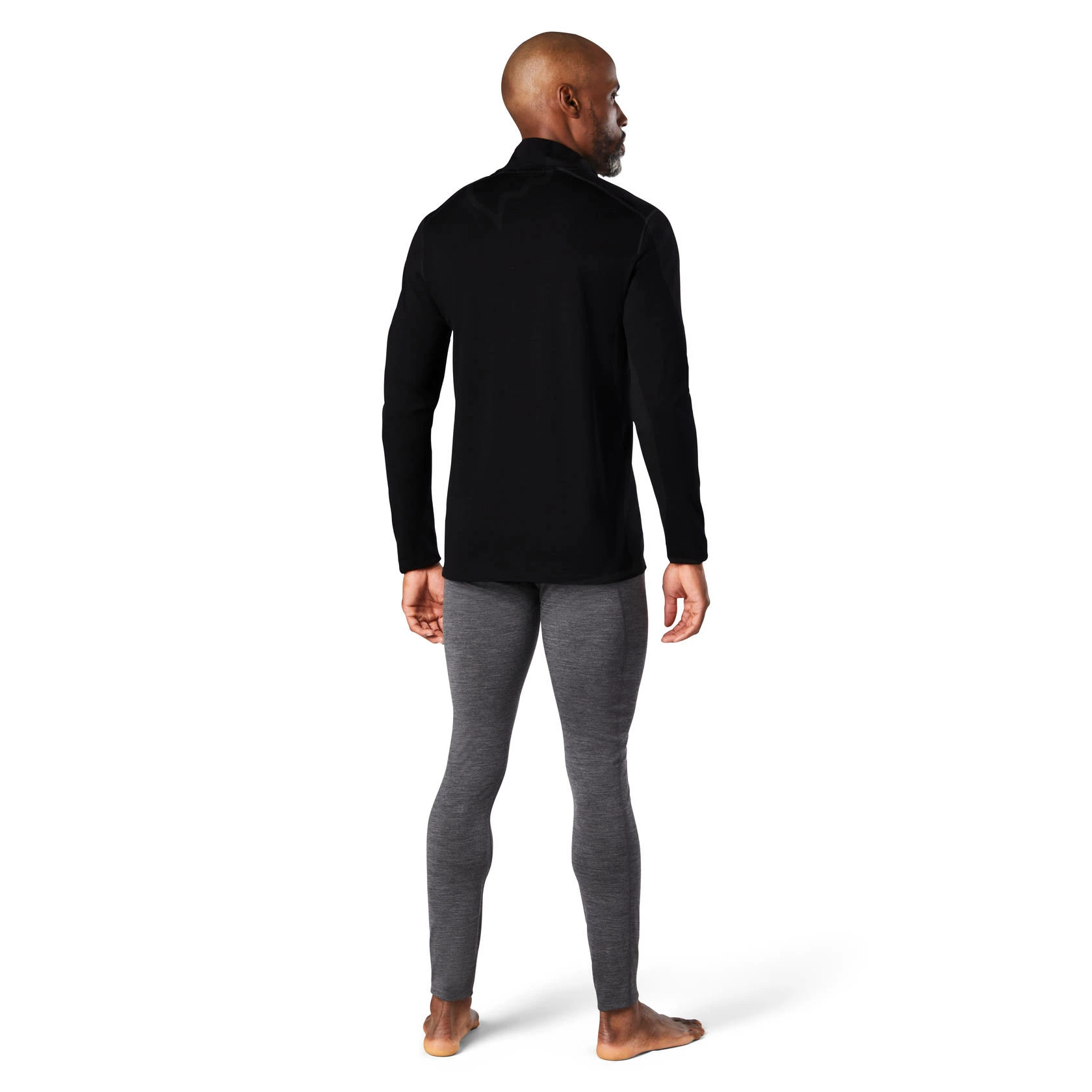 Smartwool Classic All-Season Merino Base Layer 1/4 Zip - Men's 3 Smartwool Classic All-Season Merino Base Layer 1/4 Zip - Men's - Image 3